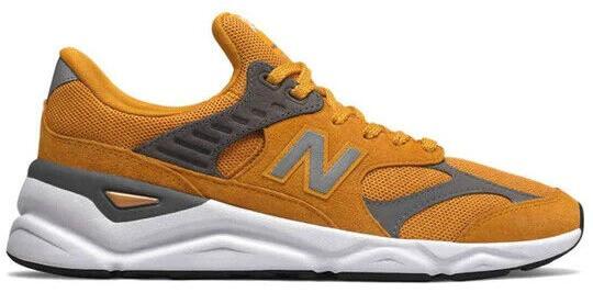 Size 12 - New Balance X90 V2 Mustard Yellow Grey Suede Leather (MSX90RLC)