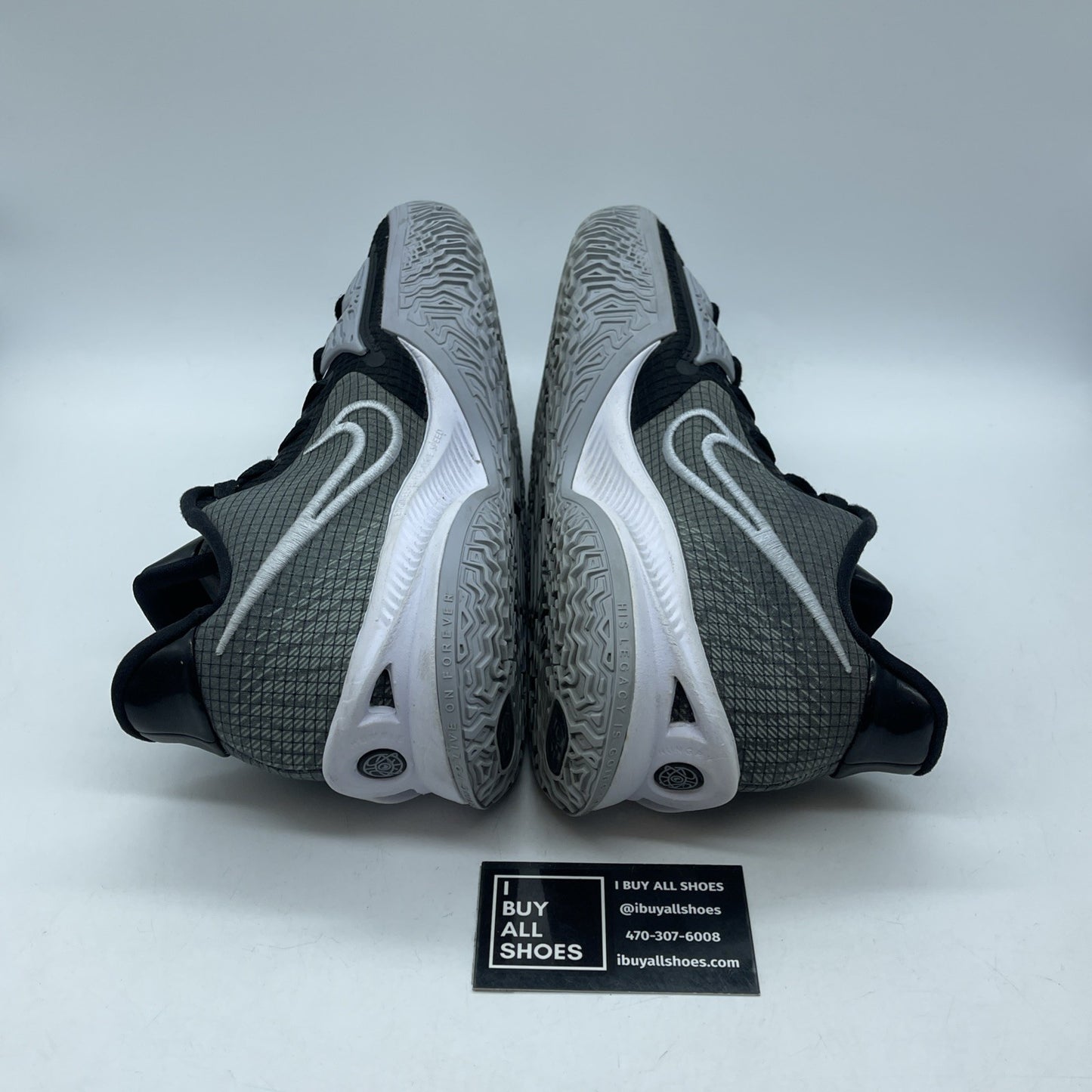 Size 12 - Nike Kyrie 4 TB Low Black Wolf Grey Suede Leather (DA7803-003)