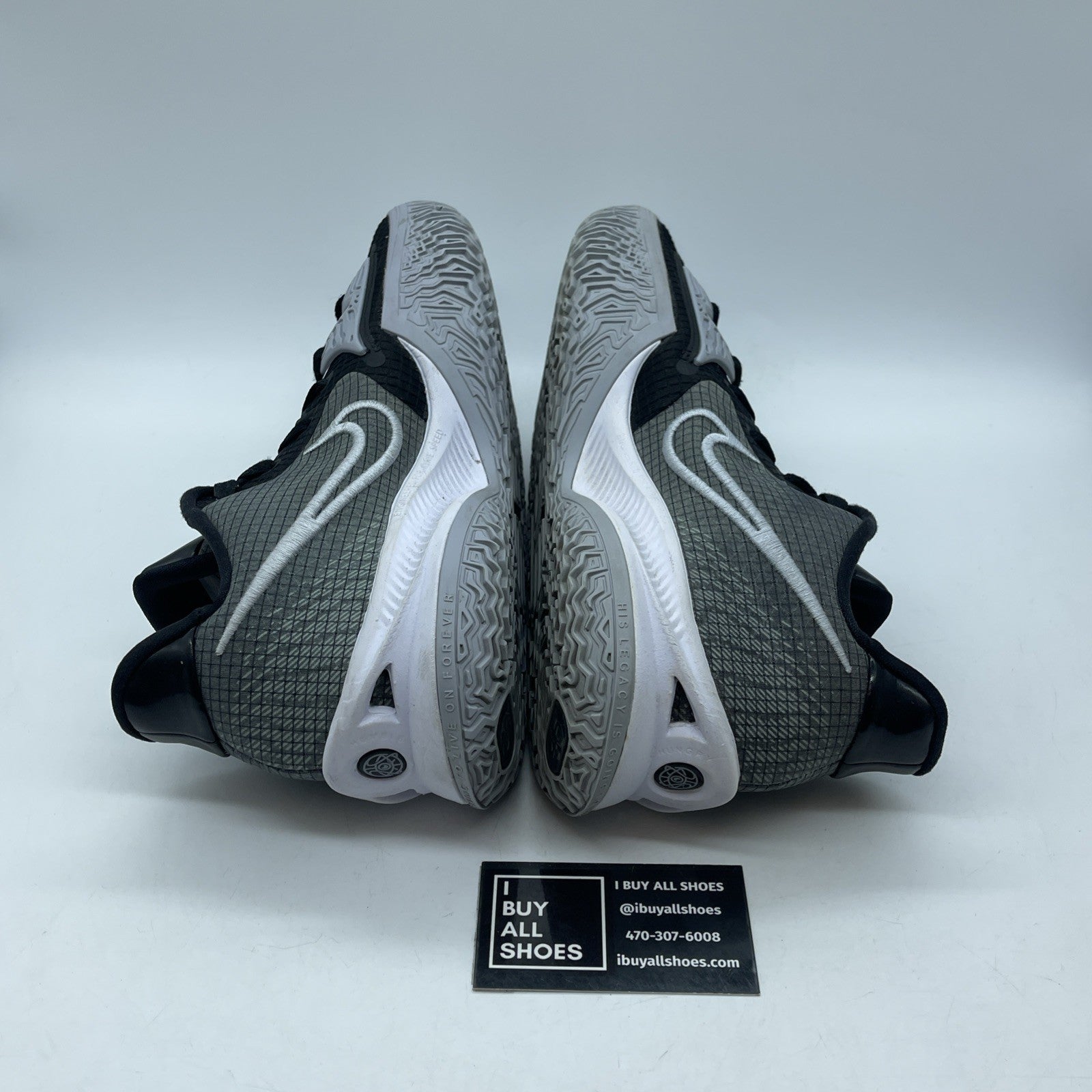 Size 12 - Nike Kyrie 4 TB Low Black Wolf Grey Suede Leather (DA7803-003)
