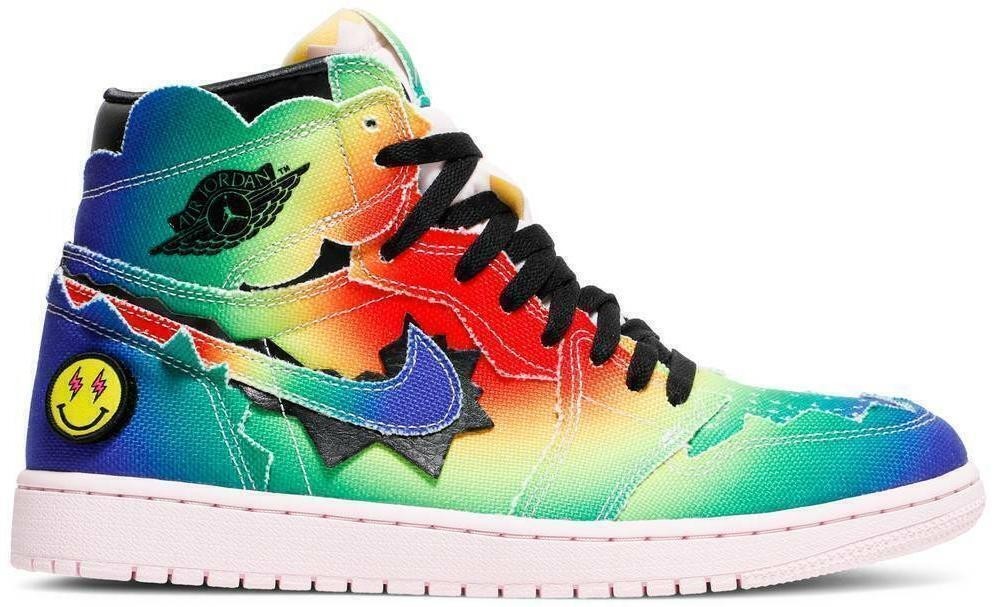 Size 10.5 - Air Jordan 1 Retro OG High x J Balvin Tie Dye (DC3481-900)
