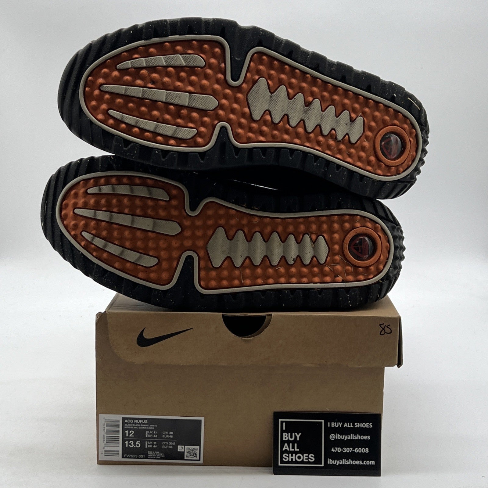 Size 12 - Nike ACG Rufus Triple Black (FV2923-001)