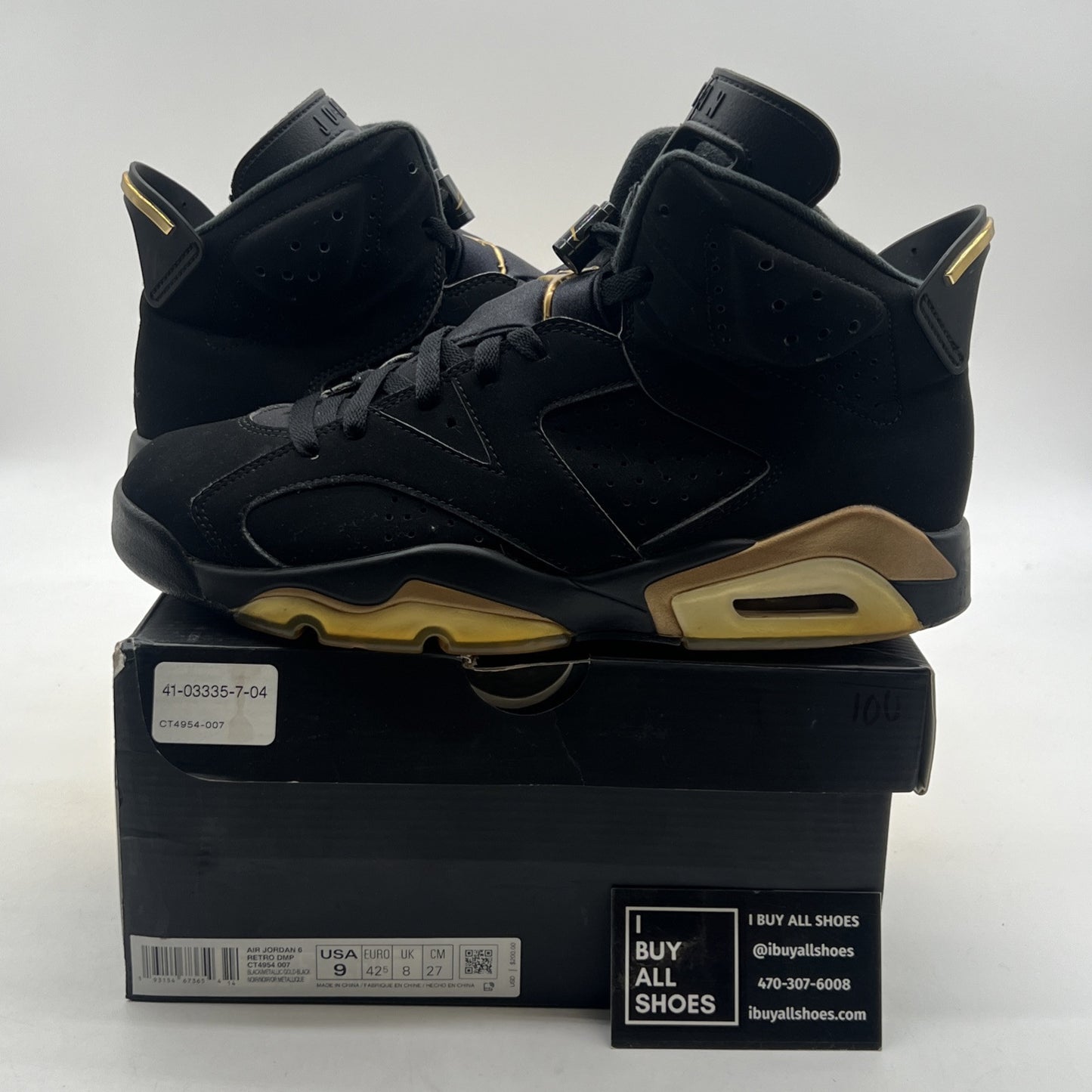 Size 9 - Air Jordan 6 Retro Defining Moments 2020 (CT4954-007)