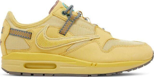 Size 12 - Nike Air Max 1 x Travis Scott Saturn Gold Yellow Suede (DO9392-700)