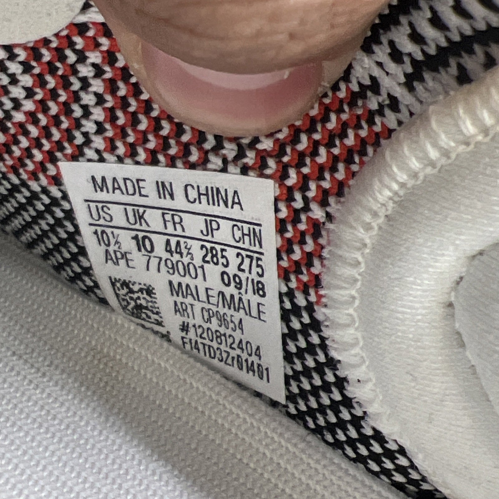Size 10.5 - Adidas Yeezy Boost 350 V2 Low Zebra (CP9654)
