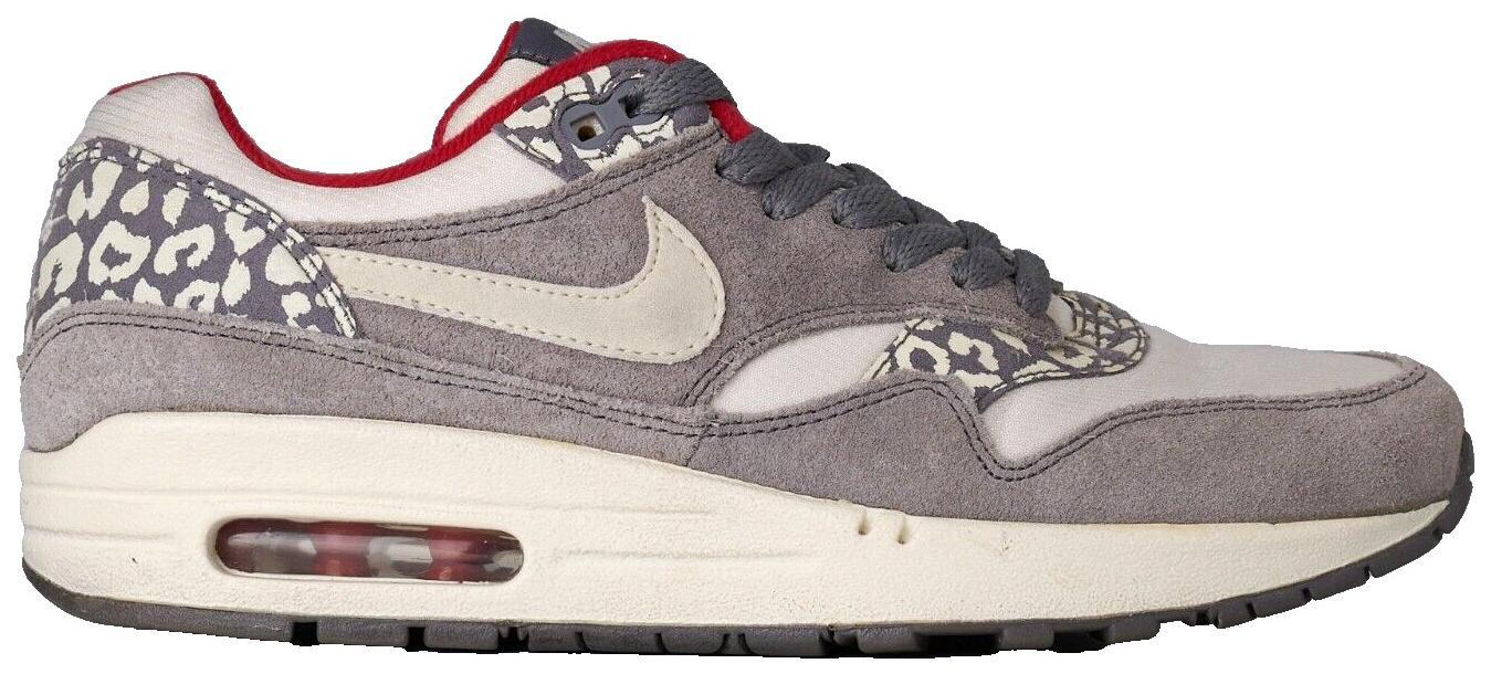Size 5 - Nike Air Max 1 Grey Leopard W (319986-099)