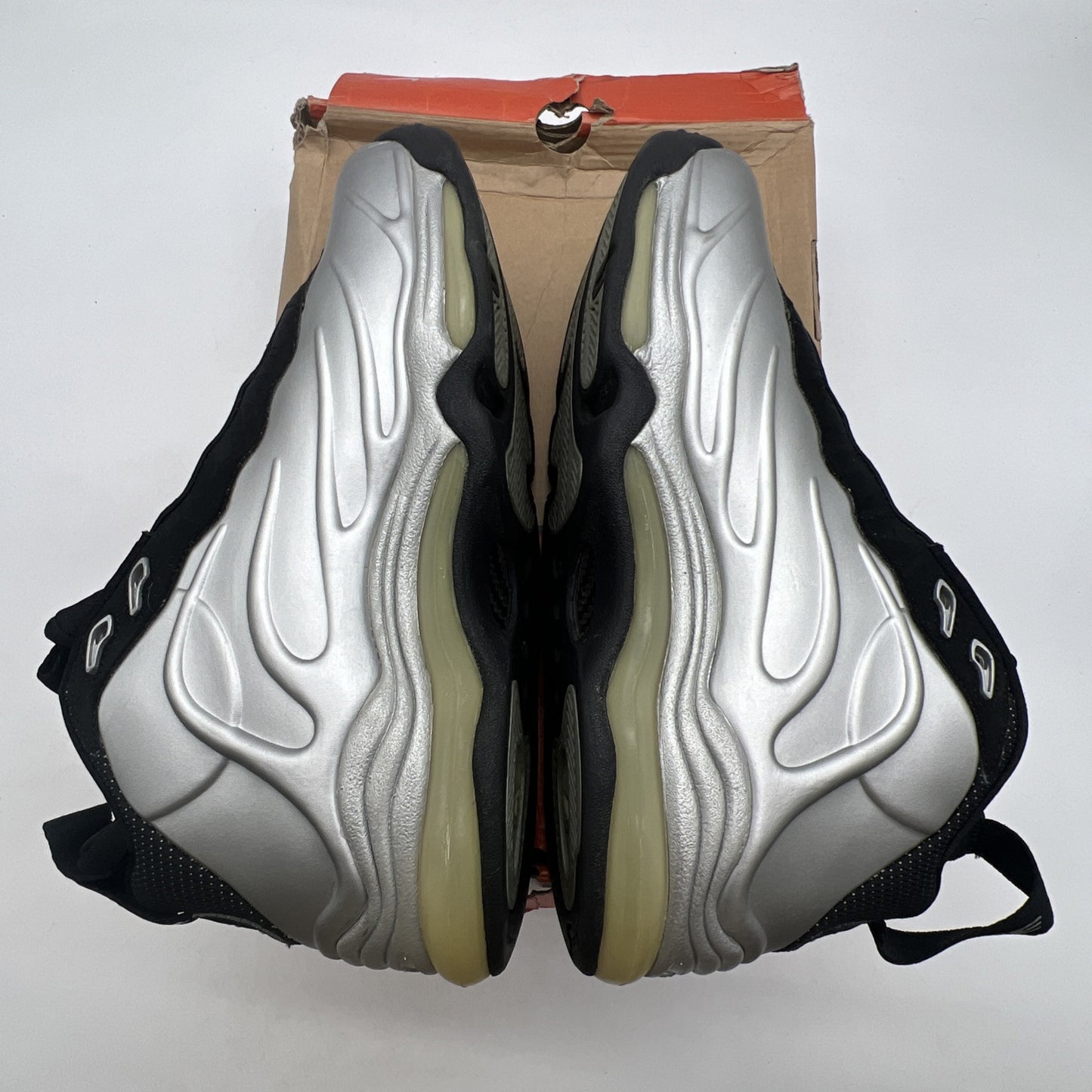 Size 8 - Nike Total Air Foamposite Max Silver 1998 OG Tim Duncan (307717-003)
