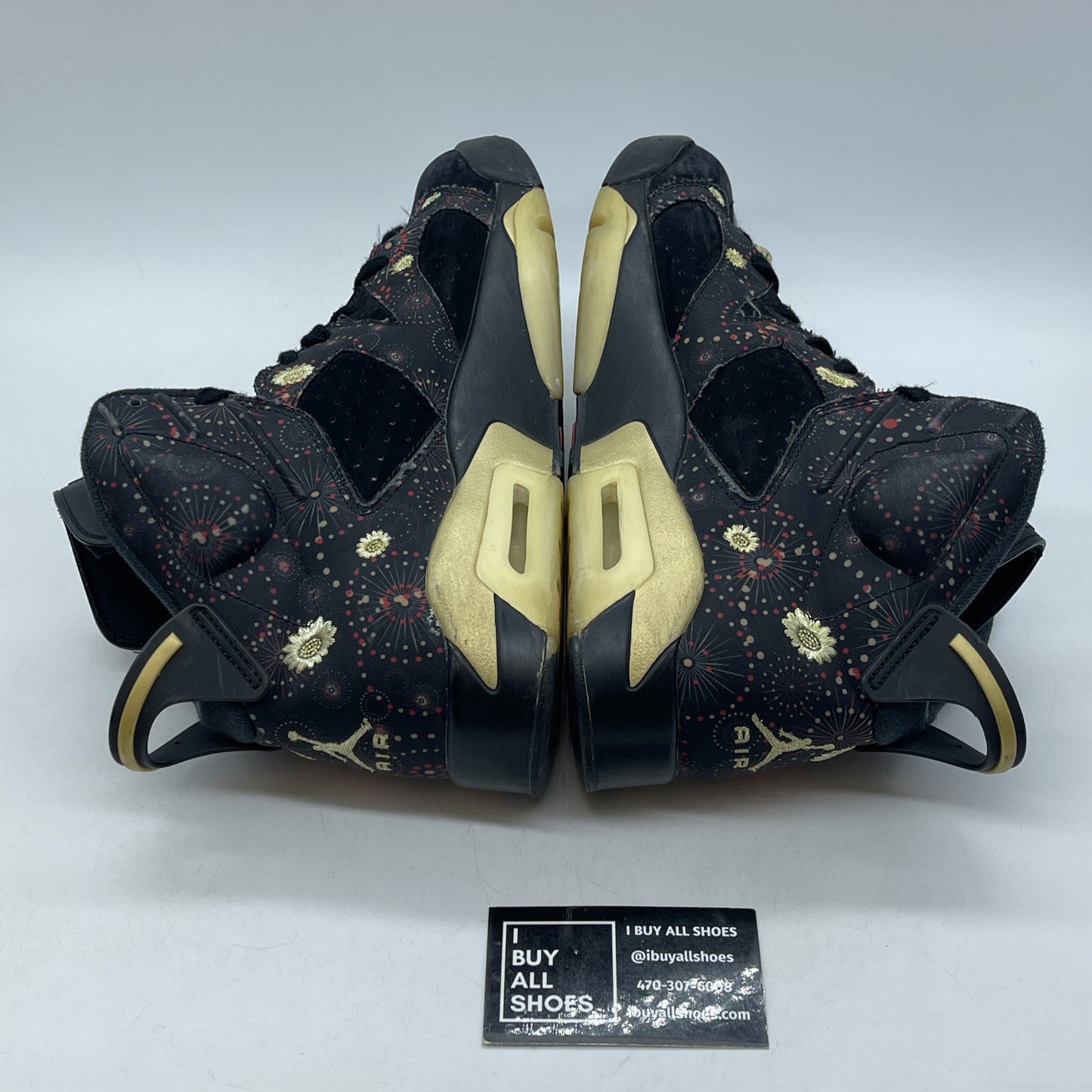 Size 10 - Air Jordan 6 Retro Chinese New Year Black Gold Suede (AA2492-021)