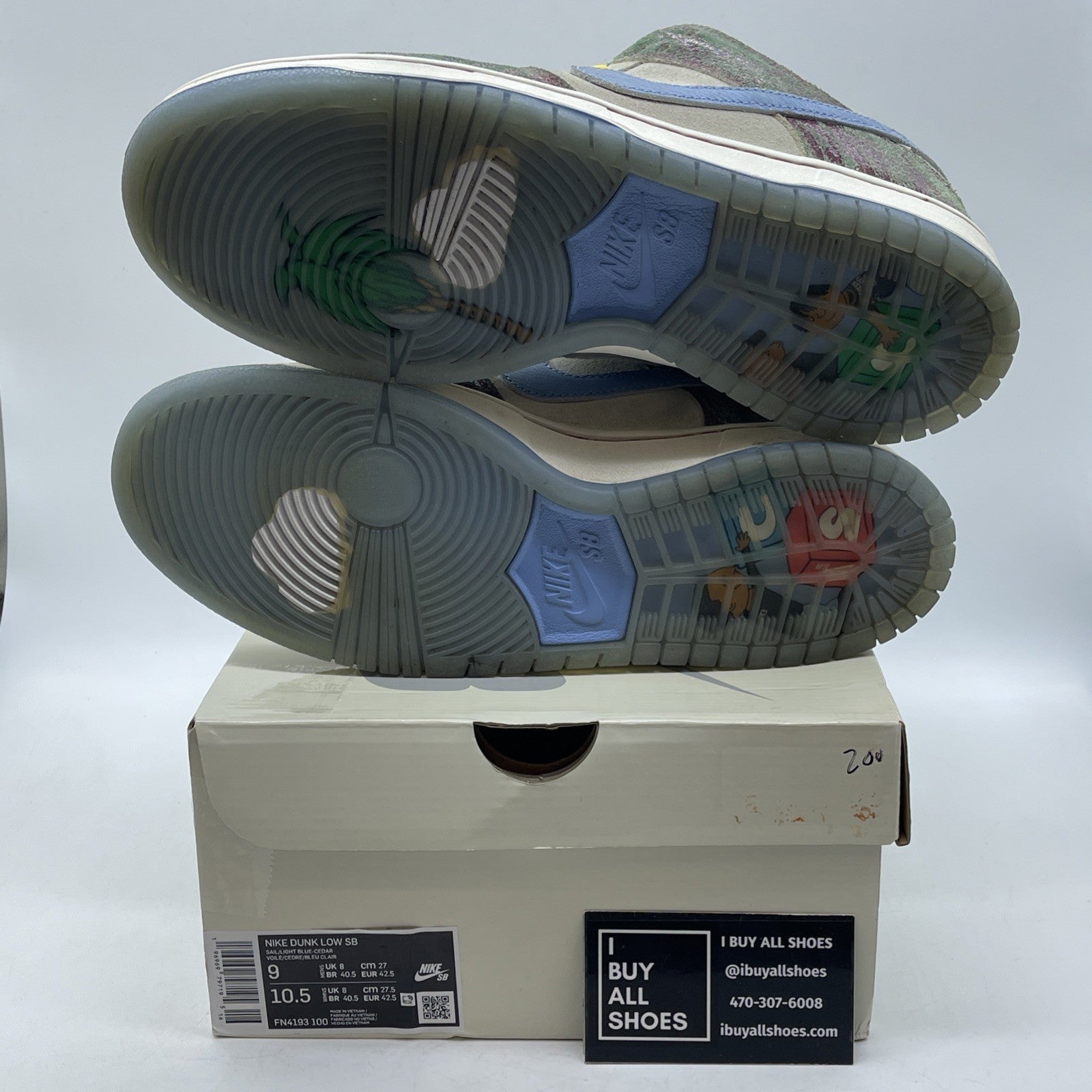 Size 9 - Nike Crenshaw Skate Club x Dunk SB Low Ivory Suede (FN4193-100)