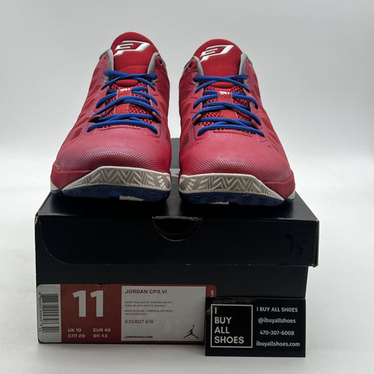 Size 11 - Jordan CP3.VI Sport Red (535807-616)