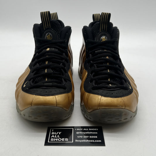 Size 10.5 - Nike Air Foamposite One Metallic Gold (314996-700)