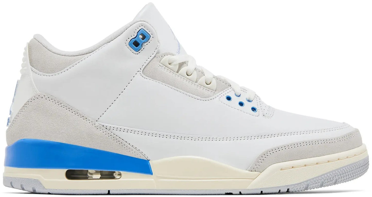 Size 9 - Air Jordan 3 Retro Lucky Shorts Grey White Suede Leather (CT8532-101)