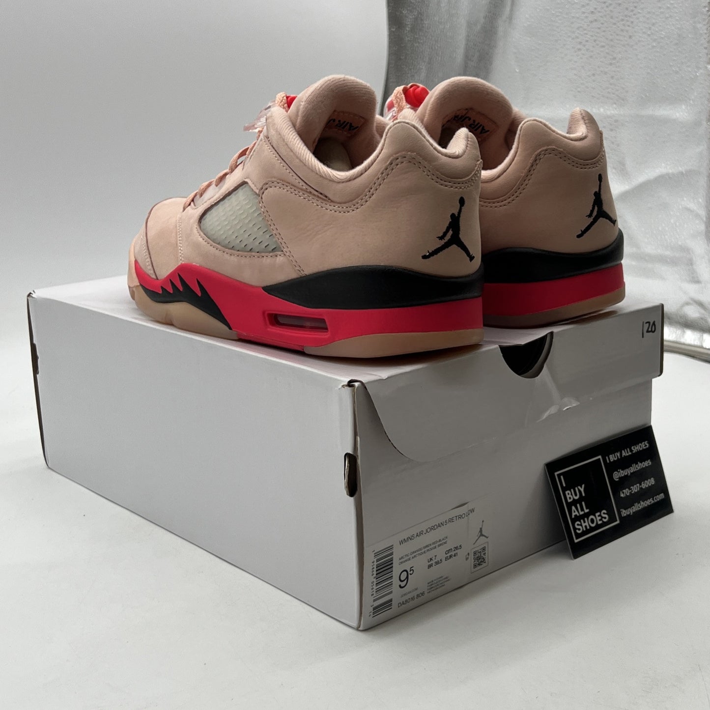 Size 9.5 - Air Jordan 5 Retro Low Girls That Hoop W (DA8016-806)