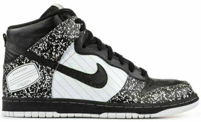 Size 11.5 - Nike Dunk Premium High Nikebook (316923-101)