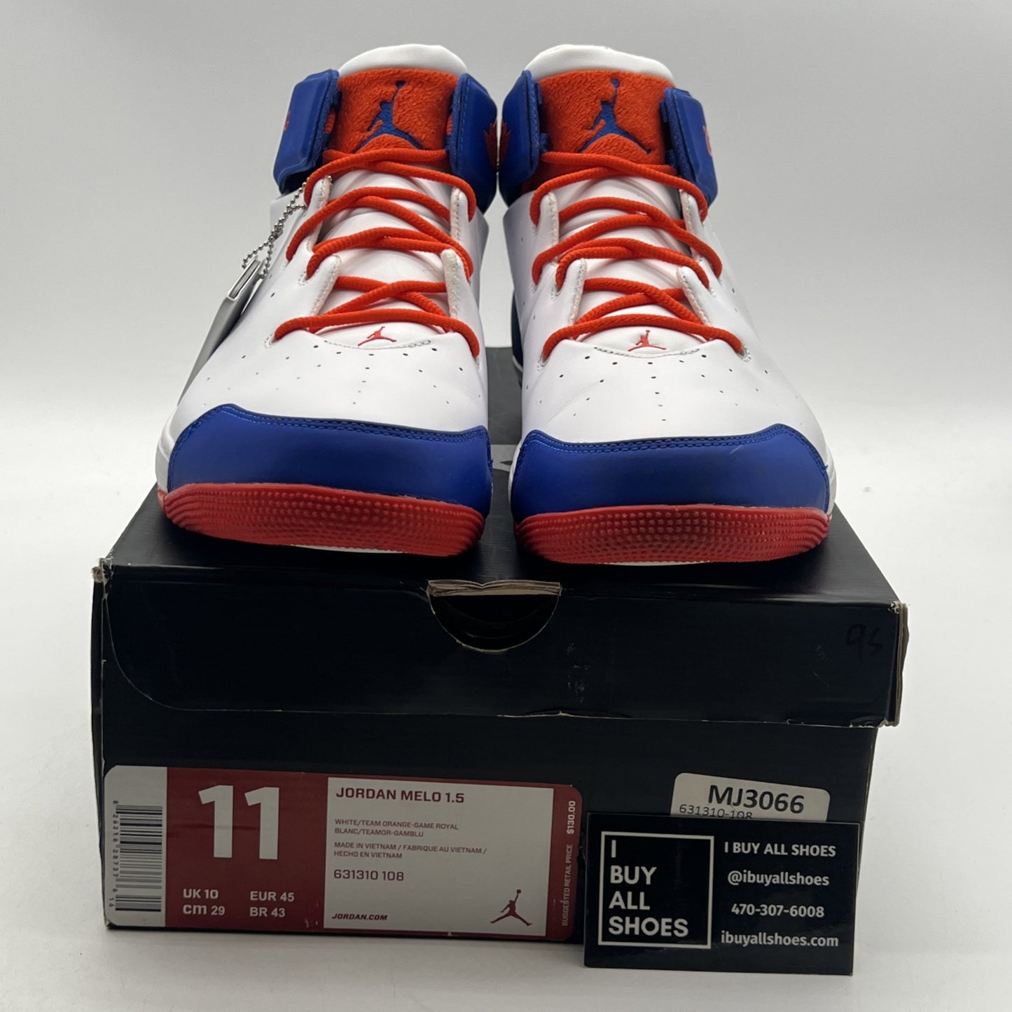 Size 11 - Jordan Melo 1.5 Knicks (631310-108)