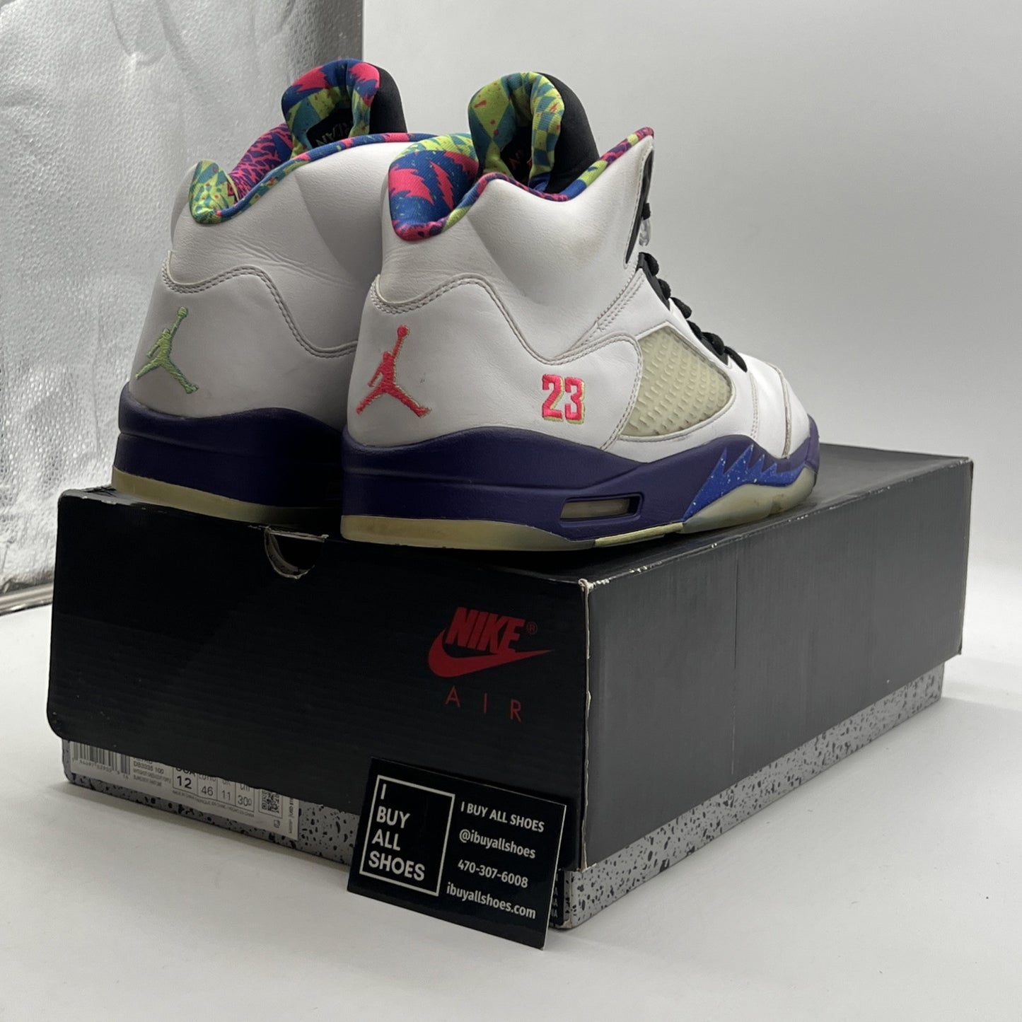 Size 12 - Air Jordan 5 Retro Alternate Bel-Air 2020 (DB3335-100)