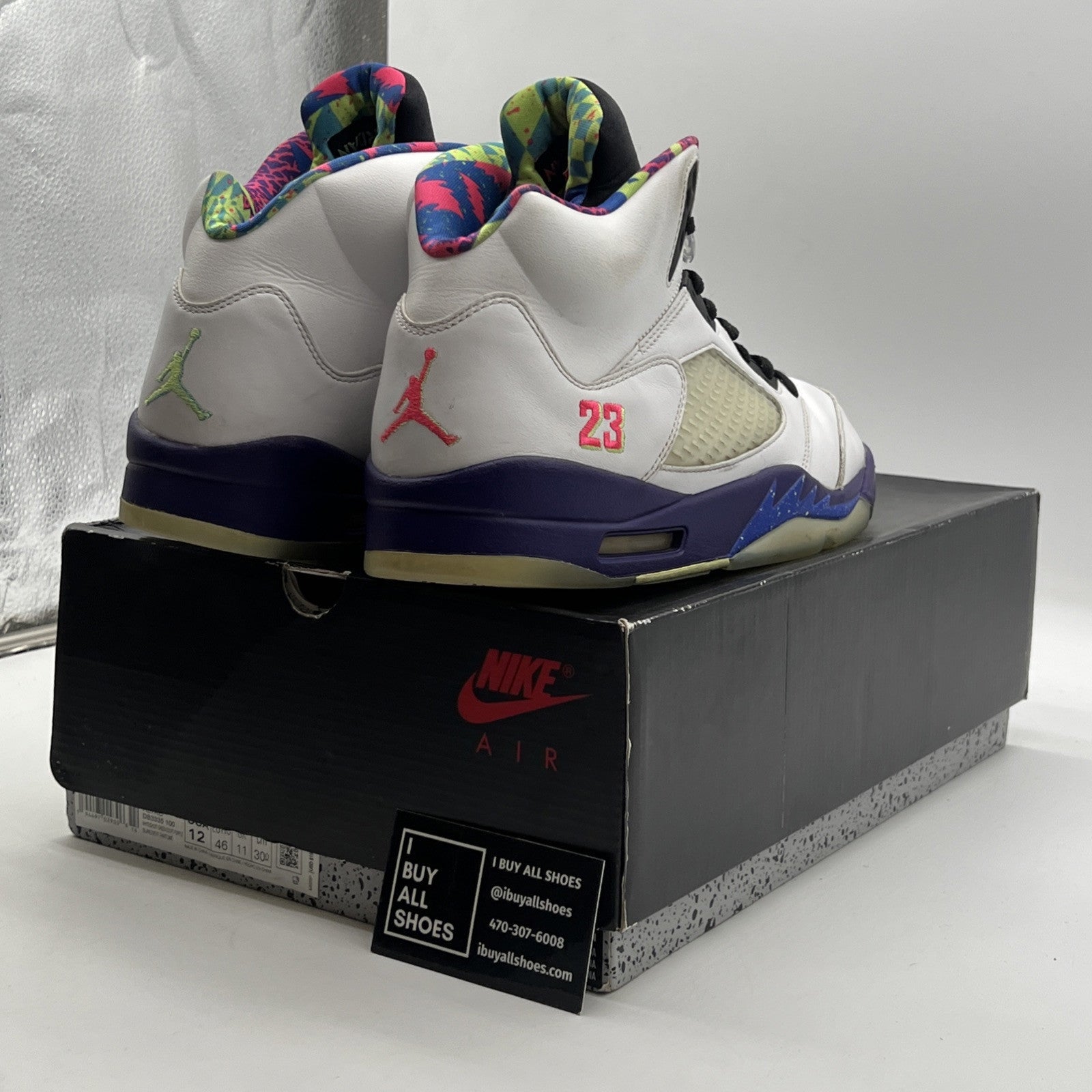 Size 12 - Air Jordan 5 Retro Alternate Bel-Air 2020 (DB3335-100)