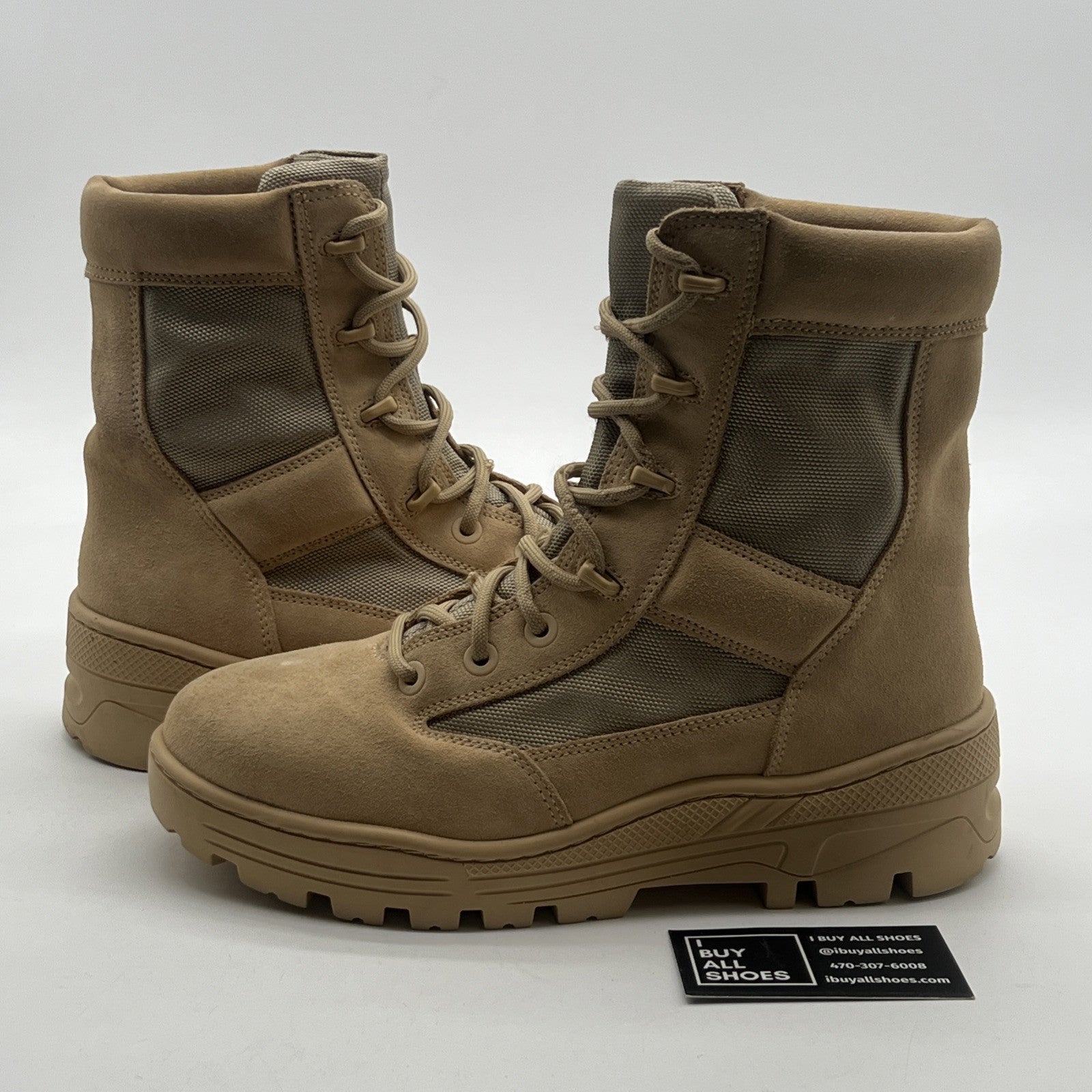 Size 42 (9) - Yeezy Combat Boots Season 4 Sand