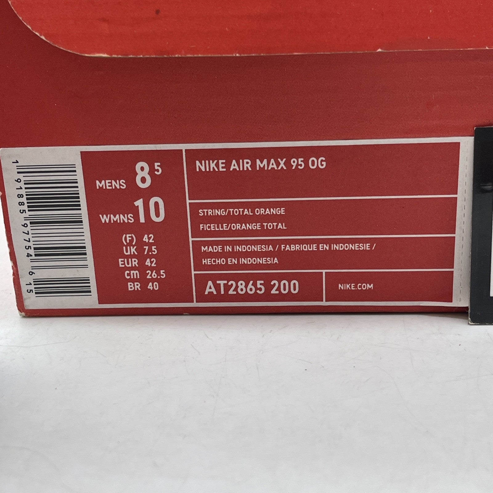 Size 8.5 - Nike Air Max 95 Neutral Olive Suede Leather (AT2865-200)