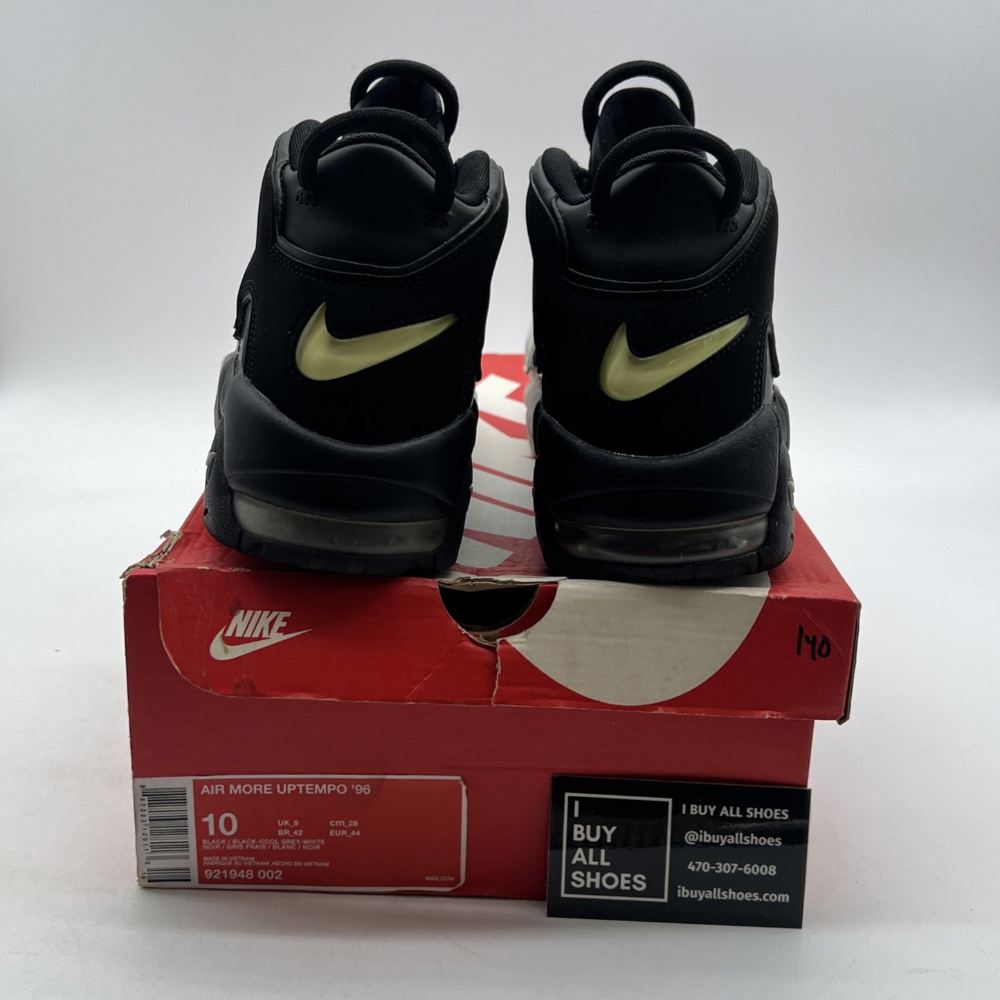 Size 10 - Nike Air More Uptempo Tri-Color (921948-002)