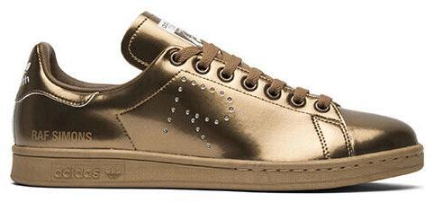 Size 9.5 - adidas Raf Simons x Stan Smith Copper Metallic Leather (S75937)