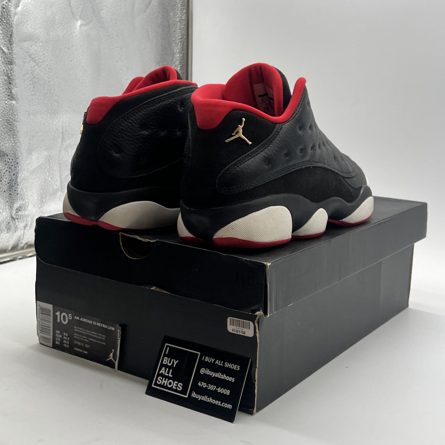 Size 10.5 - Air Jordan 13 Retro Low Bred (310810-027)