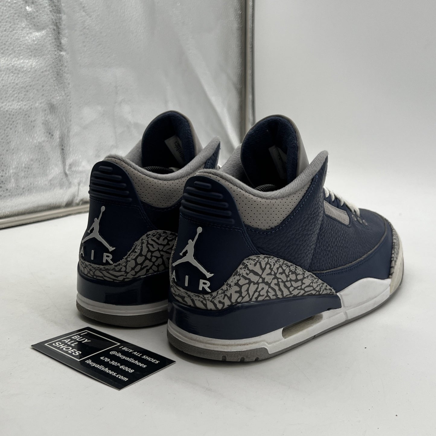 Size 9.5 - Air Jordan 3 Retro Georgetown (CT8532-401)￼