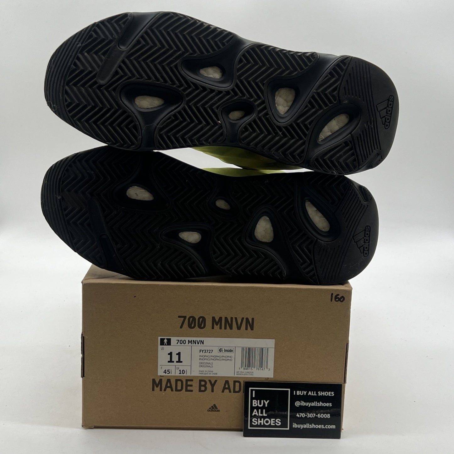 Size 11 - Adidas Yeezy Boost 700 MNVN Phosphor (FY3727)