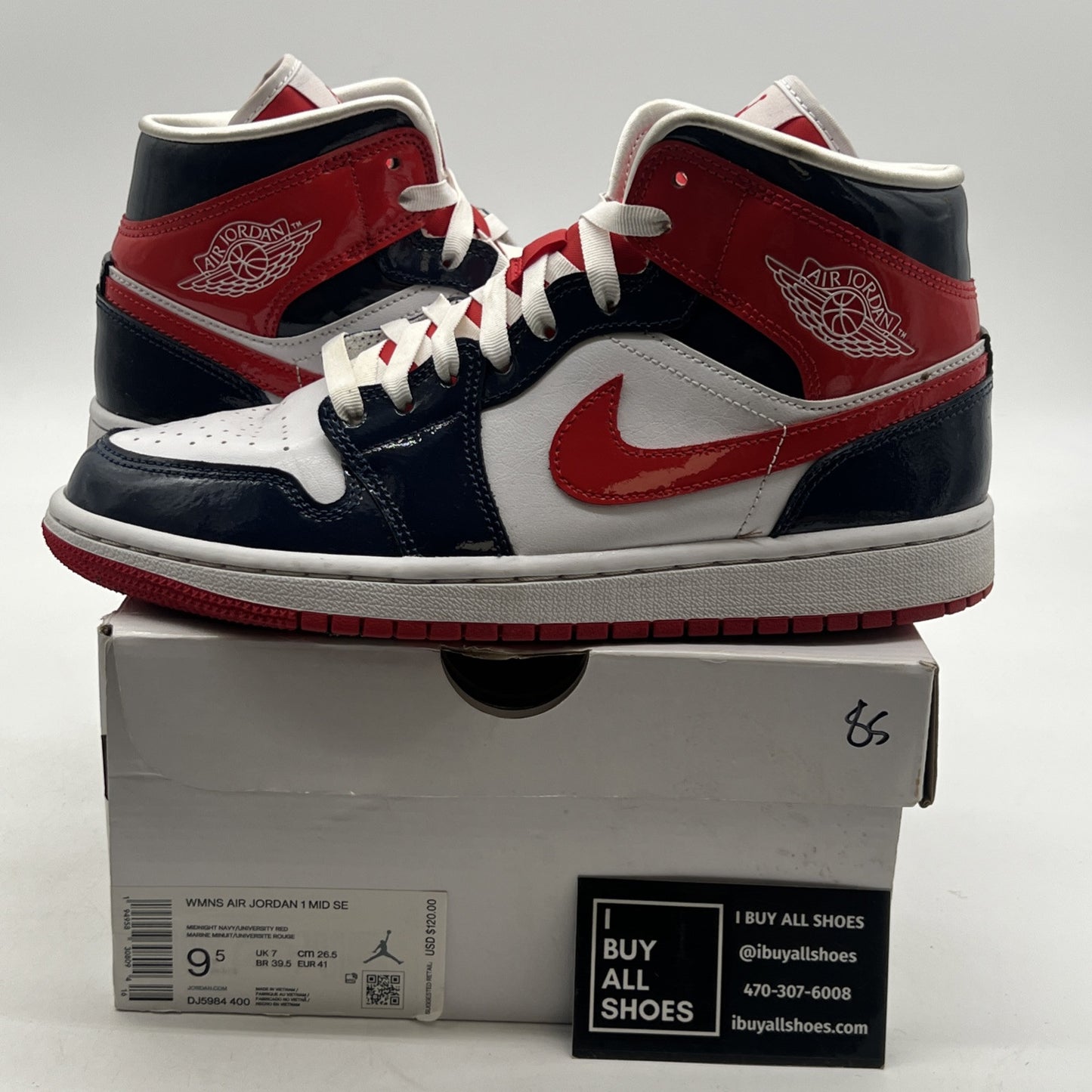 Size 9.5 - Air Jordan 1 Mid Champ Colors W (DJ5984-400)