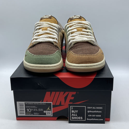 Size 10.5 - Jordan 1 Retro OG x Zion Williamson Low Voodoo Suede (DZ7292-200)
