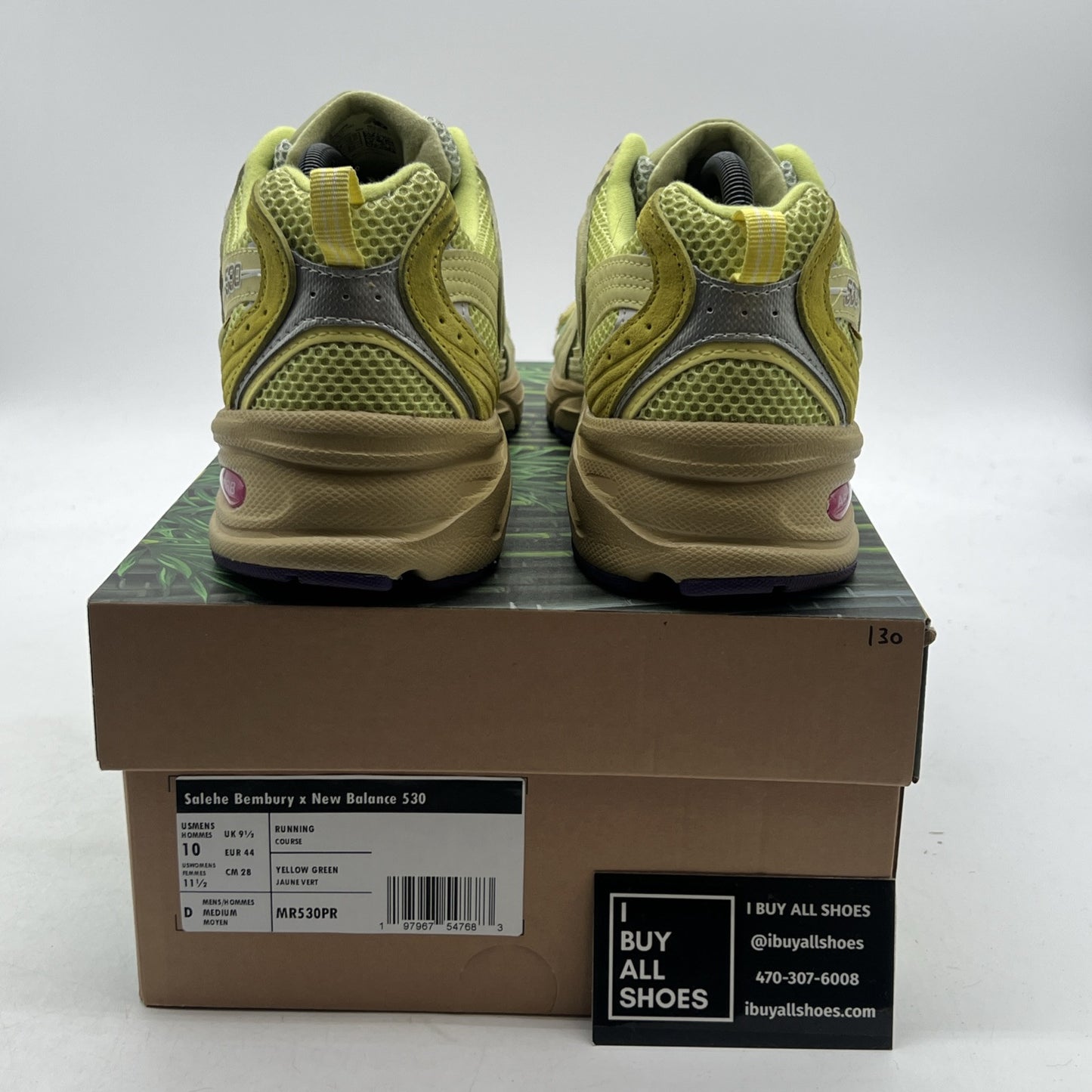 Size 10 - New Balance Salehe Bembury x 530 Prosperity Be The Prize (MR530PR)