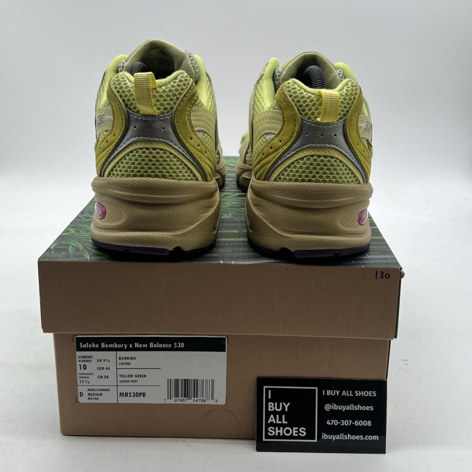 Size 10 - New Balance Salehe Bembury x 530 Prosperity Be The Prize (MR530PR)
