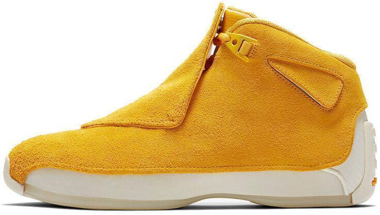 Size 13 - Air Jordan 18 Retro Yellow Suede (AA2494-701)