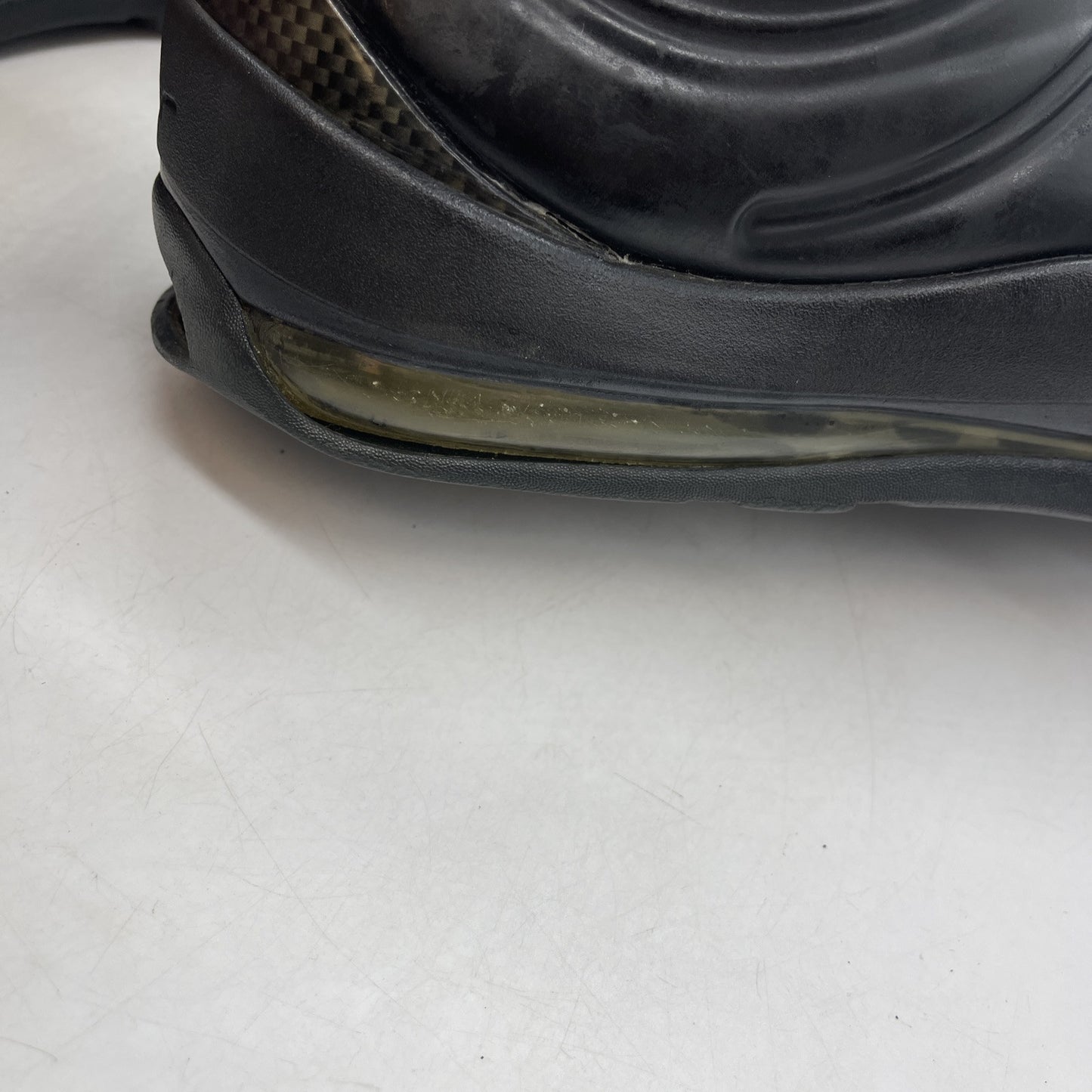 Size 11.5 - Nike Air Max Posite Bakin Black Suede Leather (415327-001)