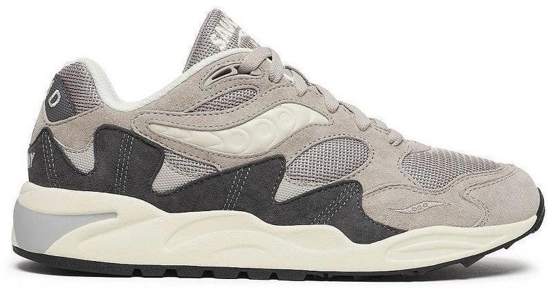 Size 12 - Saucony Grid Shadow 2 Grey Cream (S70772-2)