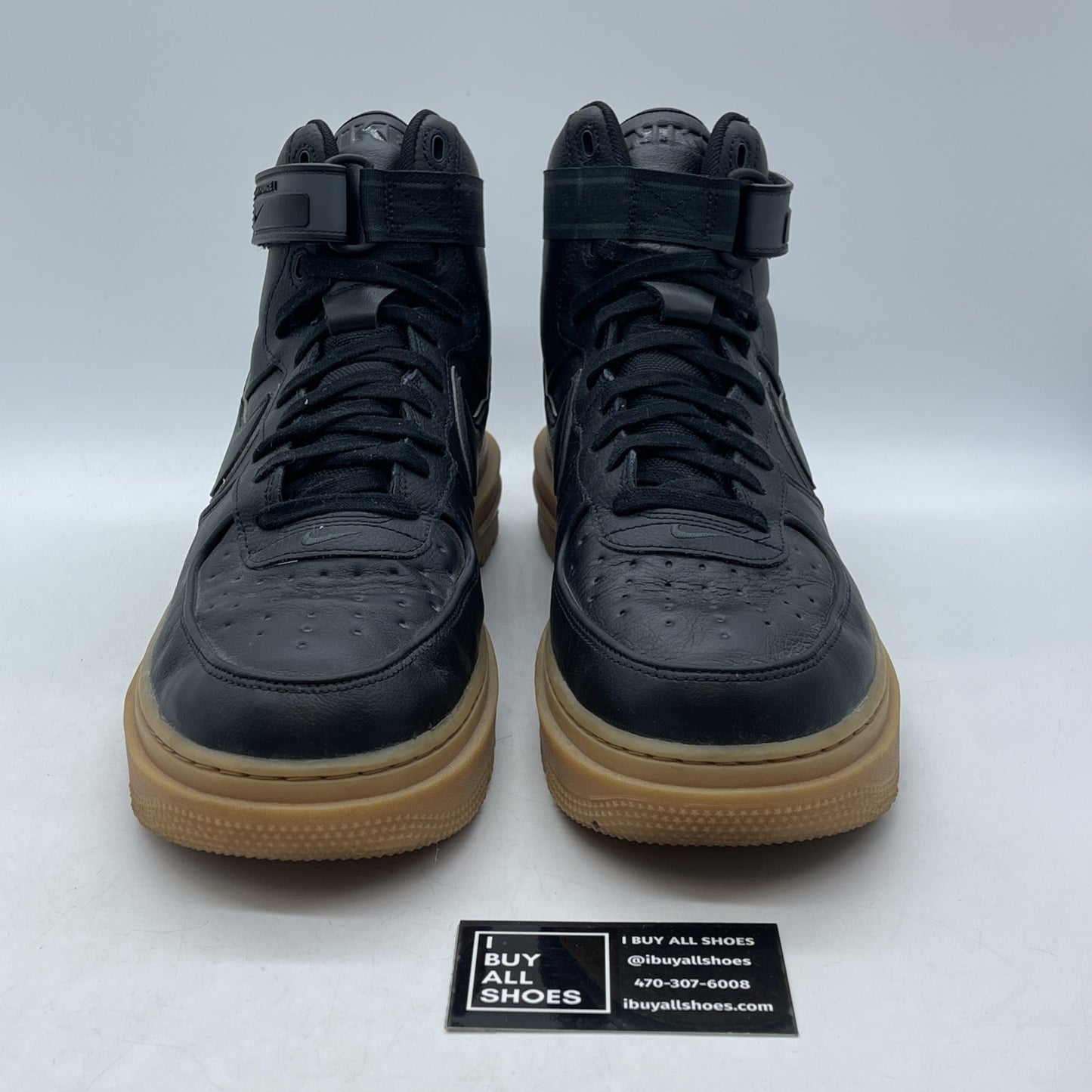 Size 13 - Nike Air Force 1 High Gore-Tex 2020 Black Suede Leather (CT2815-001)