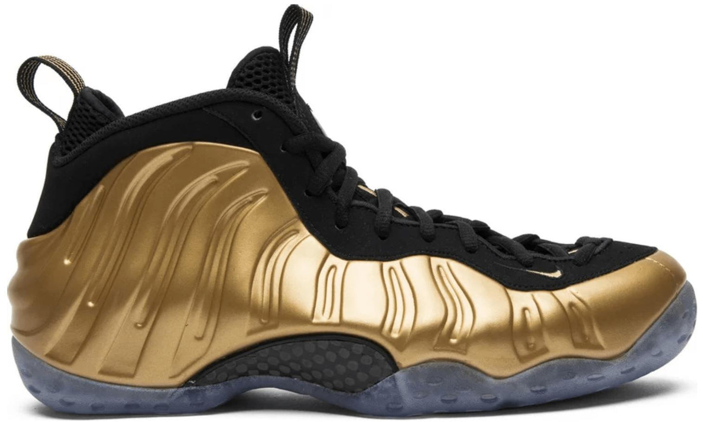 Size 10 - Nike Air Foamposite One Metallic Gold (314996-700)