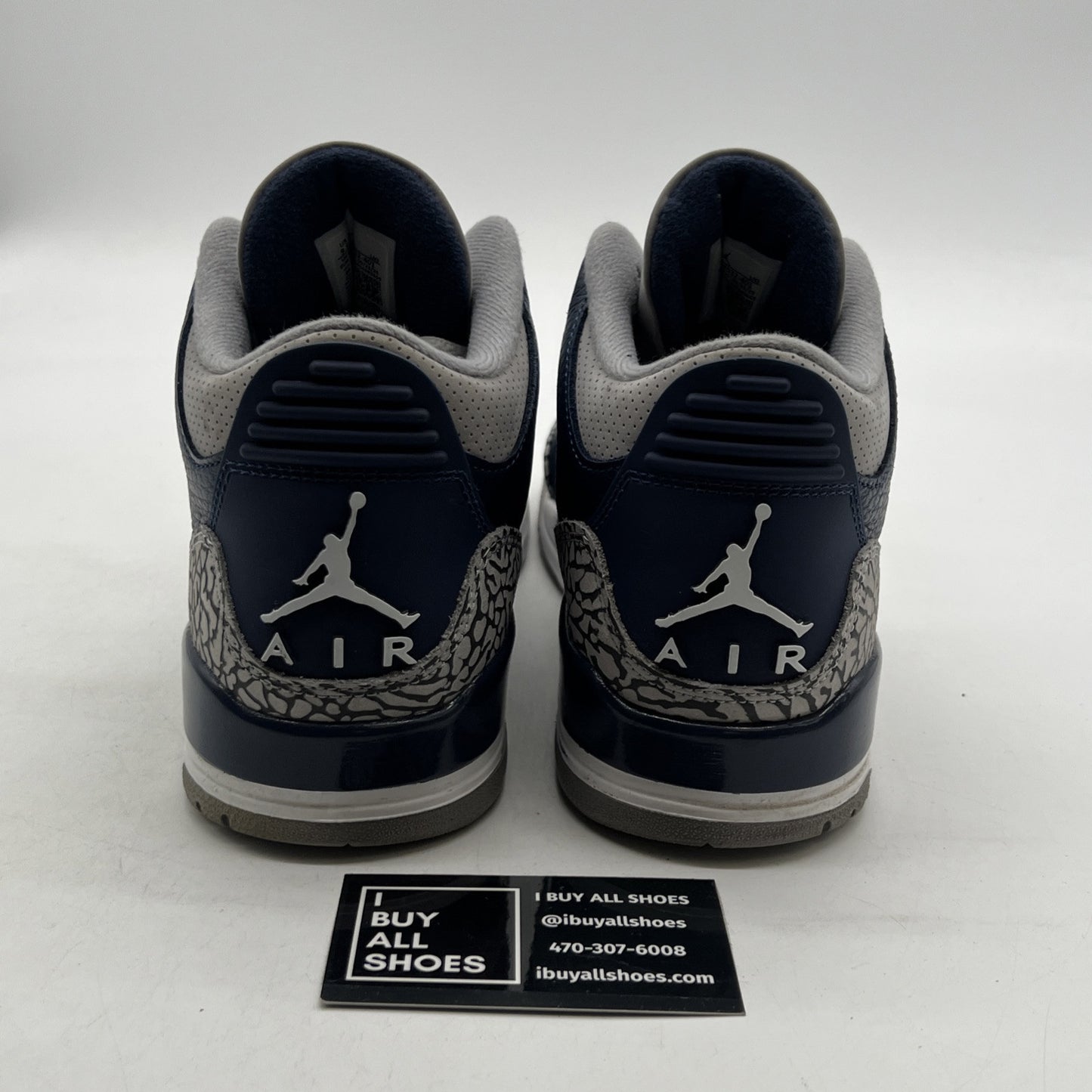 Size 9.5 - Air Jordan 3 Retro Georgetown (CT8532-401)￼