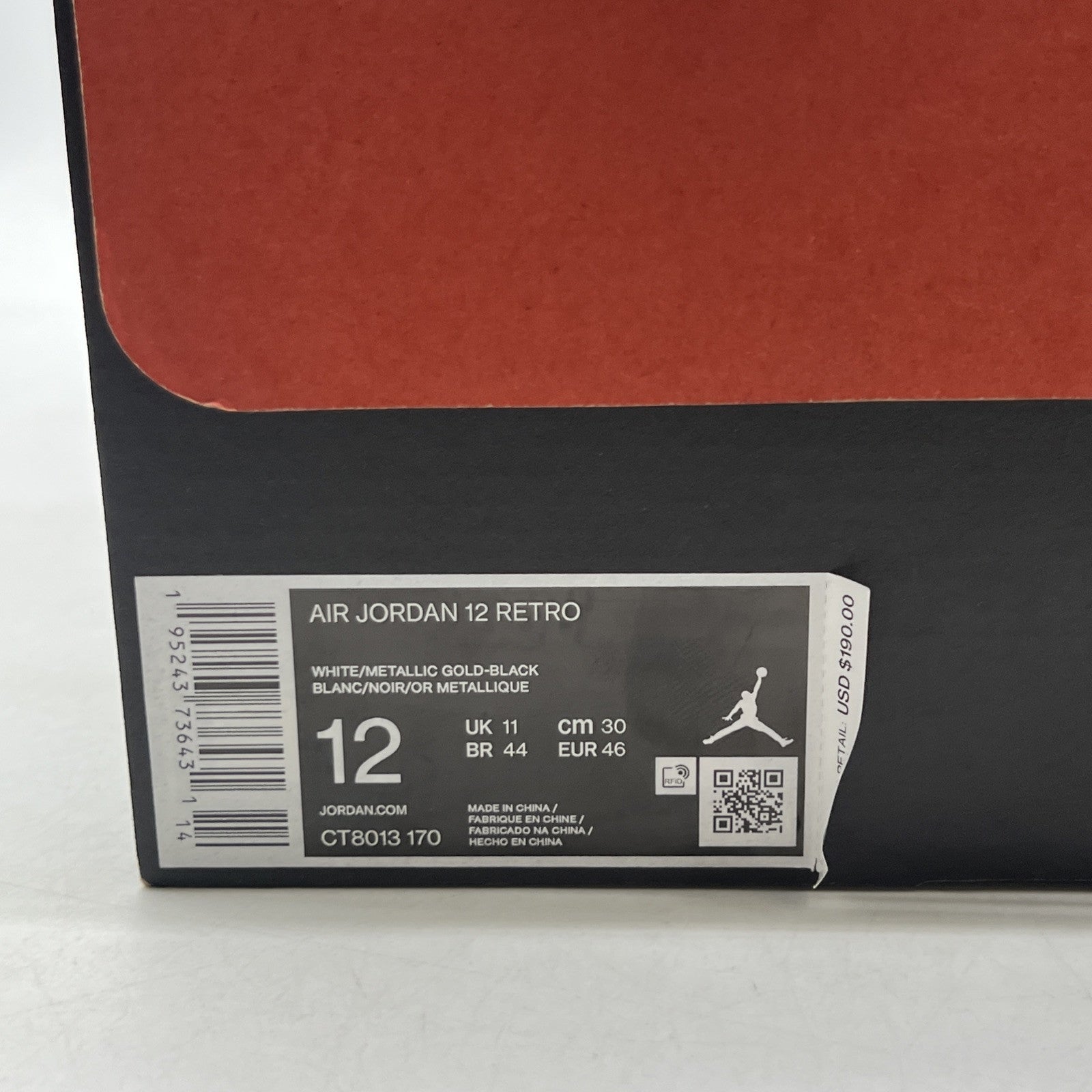 Size 12 - Air Jordan 12 Royalty (CT8013-180)