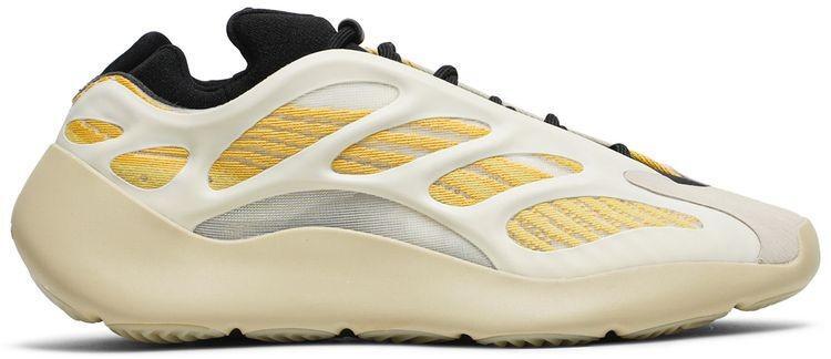 Size 10.5 - adidas Yeezy 700 V3 Safflower Black Tan Yellow Suede (G54853)