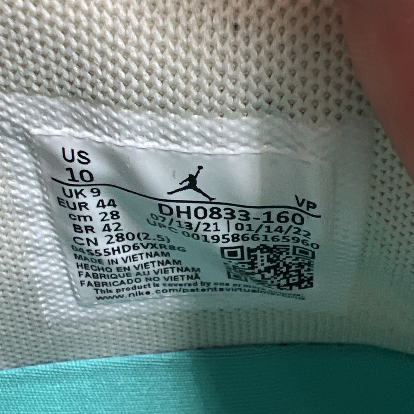 Size 10 - Air Jordan 36 Low Ground Up (DH0833-160)