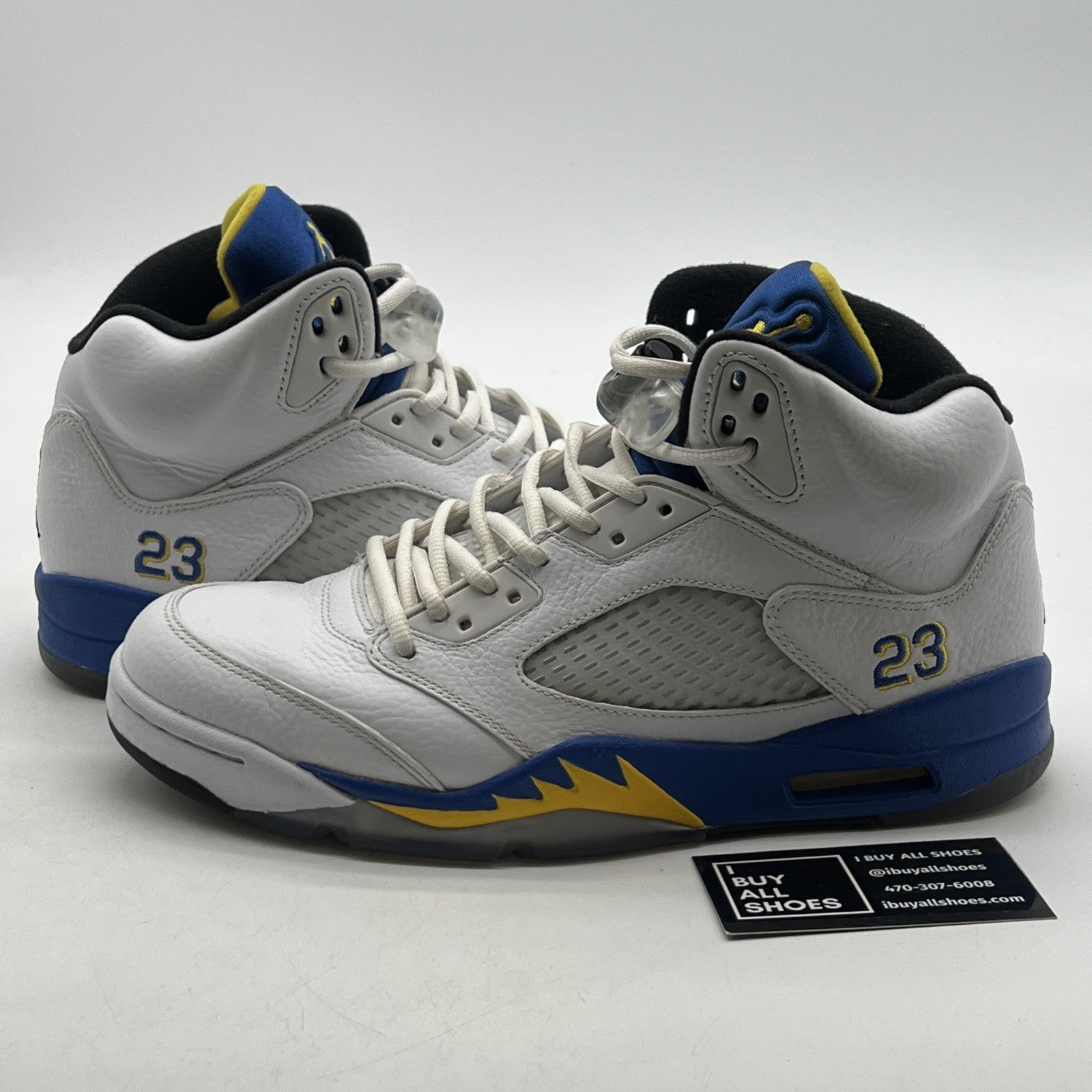 Size 9 - Air Jordan 5 Retro 2013 Laney (136027-189)