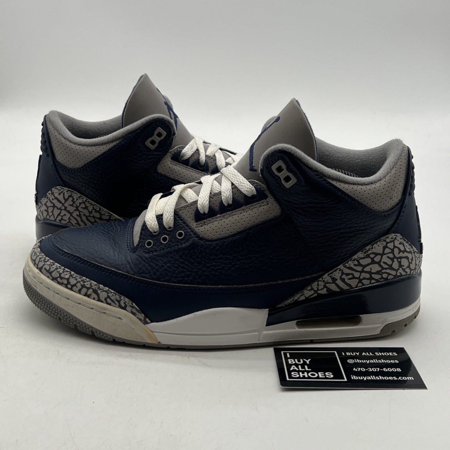 Size 9.5 - Air Jordan 3 Retro Georgetown (CT8532-401)￼