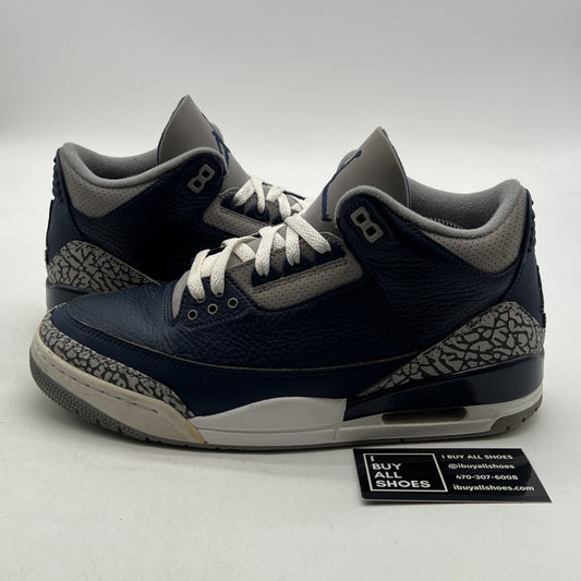 Size 9.5 - Air Jordan 3 Retro Georgetown (CT8532-401)￼