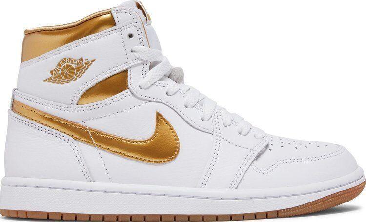 Size 12 - Air Jordan 1 Retro OG High Metallic Gold W (FD2596-107)