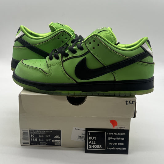 Size 10 - Nike The Powerpuff Girls x Dunk Pro SB QS Low Buttercup (FZ8319-300)