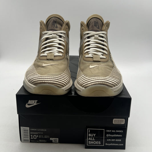 Size 10.5 - Nike John Elliott x LeBron Icon QS Parachute Beige (AQ0114-200)