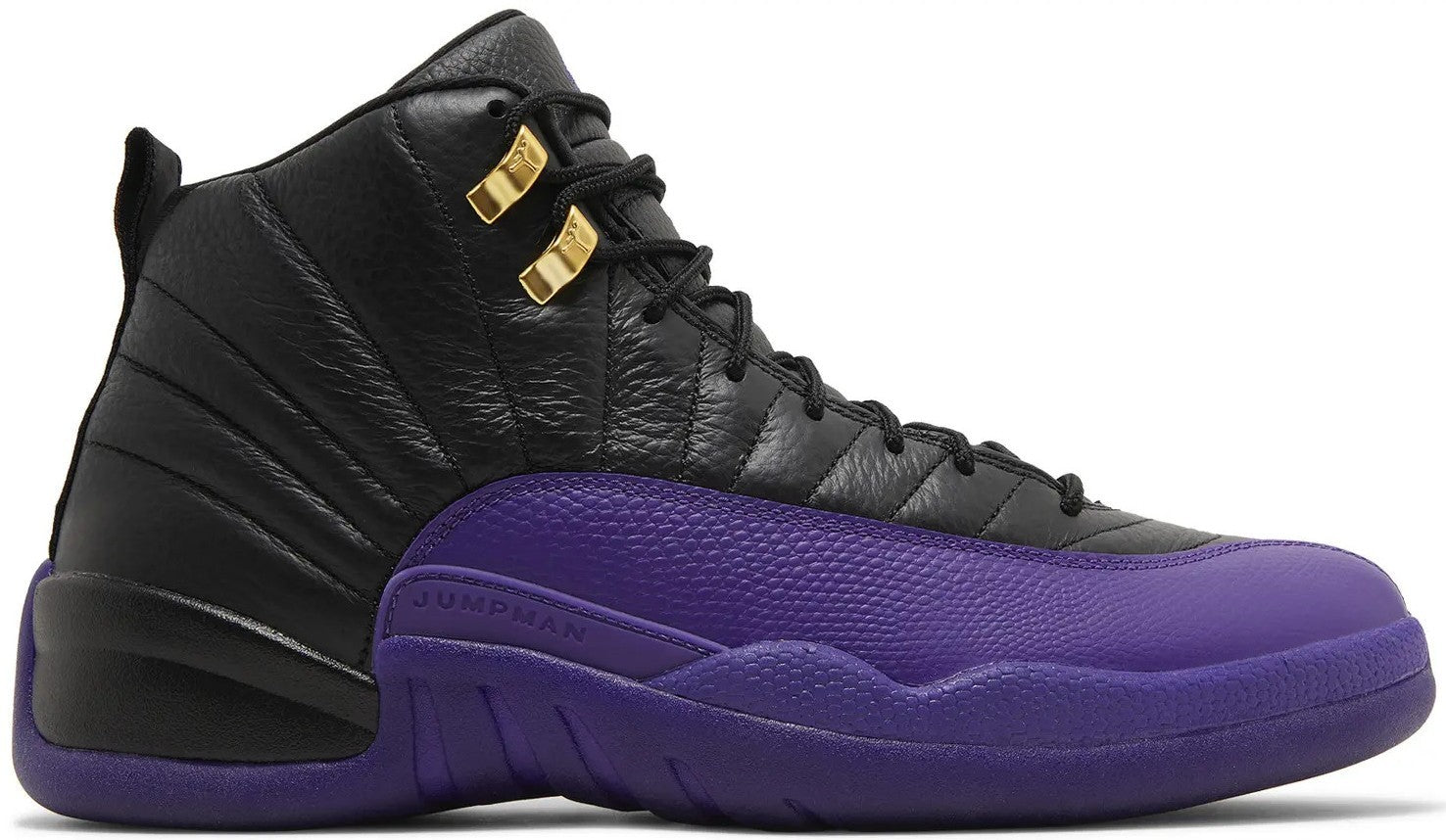 Size 9.5 - Jordan 12 Retro Mid Field Purple Black Leather (CT8013-057)
