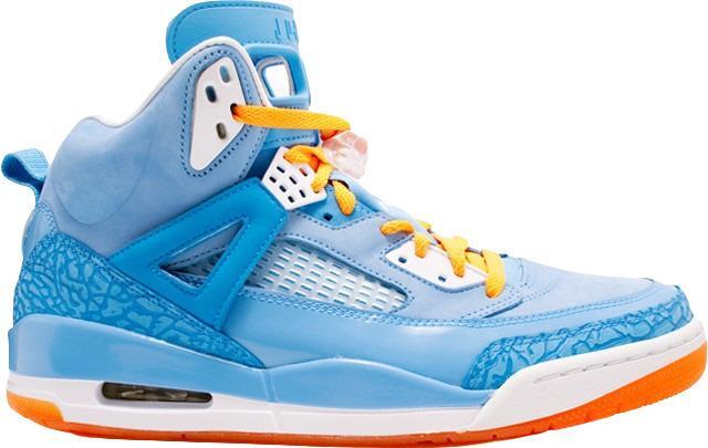 Size 9.5 - Jordan Spizike Year Of The Dragon Blue Suede Leather (315371-415)