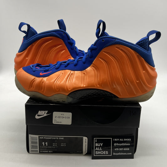 Size 11 - Nike Air Foamposite One Knicks (314996-801)