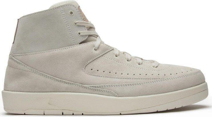 Size 9.5 - Air Jordan 2 Retro Deconstructed Sail Tan Suede Leather (897521-100)